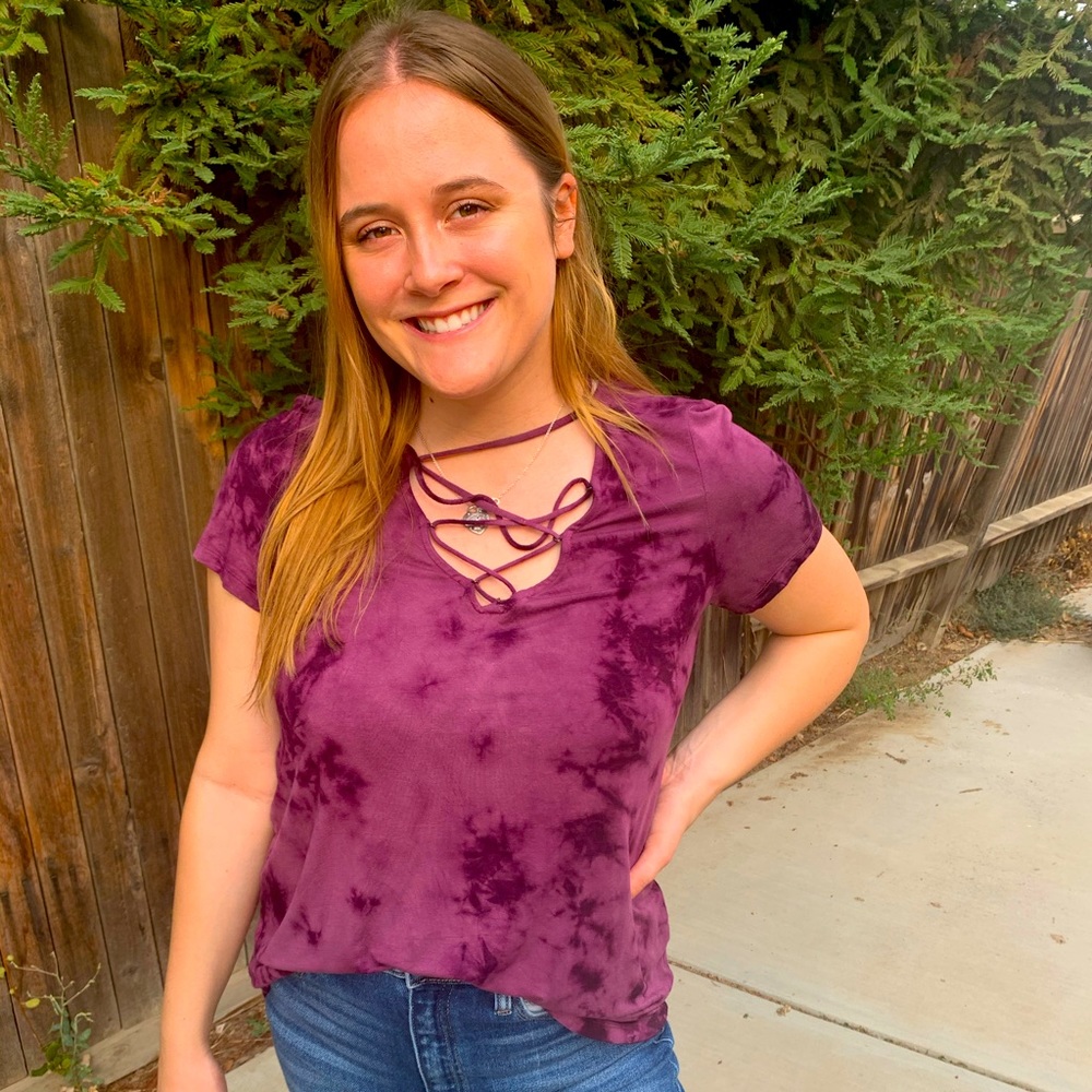Soft and sexy crisscross top by American Eagle!